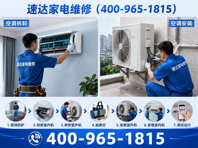 九江空调拆装展示图